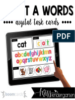 Digital Task Cards: Short A Words