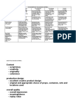 Mockumentary Film Judging Criteria Criteria Exemplary (Accomplished Developing Limited