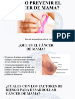 Como Prevenir El Cáncer de Mama