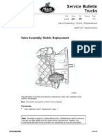 Service Bulletin Trucks: Valve Assembly, Clutch, Replacement