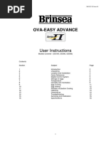 Ova-Easy Advance: User Instructions