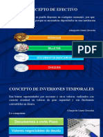 Efectivo e Inversiones Temporales