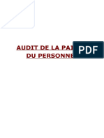 Audit de La Paie Du Personnel