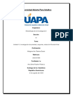 Unidad VI-metodologia Investigación Documental, Esquema, Redacción Revisión Final