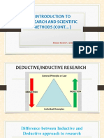 Deductive VS Inductive