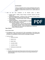 Overview of Indian Financial System