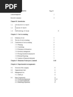 Final Cost Accounting Project