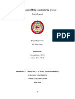 Proposal-Basic Design of Digester in Pulp Manufacturing Process - Final