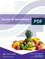 Sensibilidad 204 Alimentos