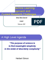 Statistical Machine Learning-The Basic Approach and Current Research Challenges