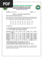 Deber Tablas de Frecuencia