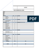 003 Checklist Compresor de Aire