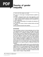 Theories of Gender Inequality: M. Kirby, Stratification and Differentiation © Mark Kirby 1999