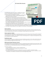 Programmable EIB/KNX DALI Switch-Dim-Actuator: Type: Ibda-Dp Order-No.: 80.14.170