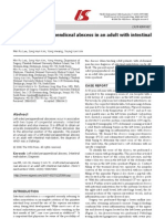 A Left-Sided Periappendiceal Abscess in An Adult With Intestinal Malrotation