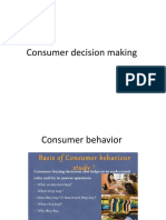 Consumer Decision Making