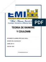 Teoria de Rankine y Coulomb