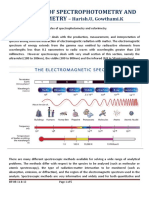 Spectrophotometry and Colorimetry