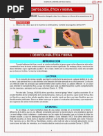 Sesión 1 - Deontología - Etica y Moral