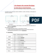 Les Dangers Du Courant Électrique PDF