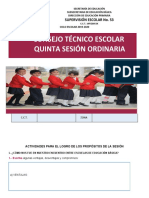 Portafolio de Evidencias Quinta Sesión