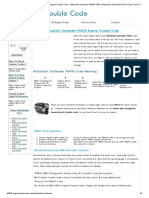 Mitsubishi Outlander P0845 Engine Trouble Code - Mitsubishi Outlander P0845 OBD-II Diagnostic Powertrain (P) Trouble Code For Mitsubishi Outlander