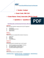 PassLeader JN0-210 Exam Dumps (1-10) PDF