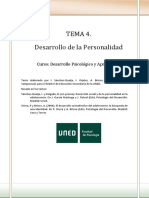 Tema 4 Desarrollo de La Personalidad Durante La Adolescencia