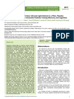 Photobiomodulation With Near Infrared Light Helmet in A Pilot Placebo Controlled Clinical Trial in Dementia Patients Testing Memor