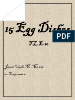 15 Egg Dishes - Mawac James Clyde M.