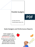 Flexible Budgets: Dr. Pinar Guven-Uslu Norwich Business School, UEA