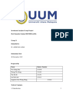 Investment Analysis Group Project