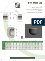 Butt Weld Cap Dimension - Penn Machine