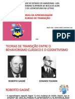 06 Teoria Da Aprendizagem GAGNE E TOLMAN