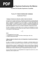 Cuestrionario Previo 1 Fisicoquimica PDF