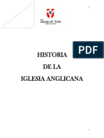 Historia de La Iglesia Anglicana