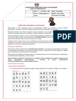 GUIA DE APRENDIZAJE PTA Castellano Comprensión de Texto (Parte 5) 1º A 2020