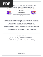 Transesterificationdunehuilealimentaireusagee PDF