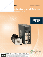 Servo Motors and Drives: SDA Series 100W 3.5KW