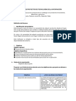 Gestión de Proyectos de Tecnologías de La Información