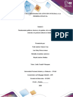 Unidad 2 Paso 3 - Análisis de Políticas y Programas Nacionales