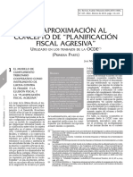 Planificacion Fiscal Agresiva