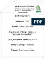 Practica 2 Electromagnetismo