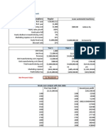 Pro Forma Problem Forecasting, Data, Table, Goal Seek: Assumptions: Regular Lease Automated Machinery