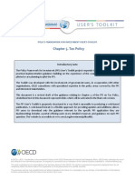 Chapter 5. Tax Policy: Policy Framework For Investment User'S Toolkit