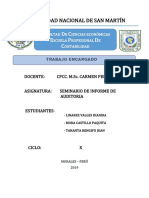 Casos Practicos de Informe de Auditoria