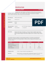 Abbey Malt Specification - Weyermann