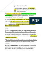 Some Cardinal Principles of Intestate Succession