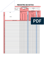 Registro de Notas: Ciencias Sociales