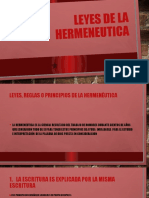 Leyes de La Hermeneutica